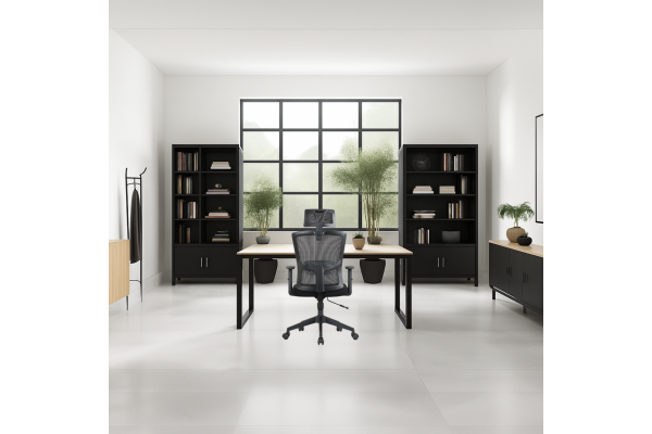 Fotel biurowy K26 SITWELL CZARNY